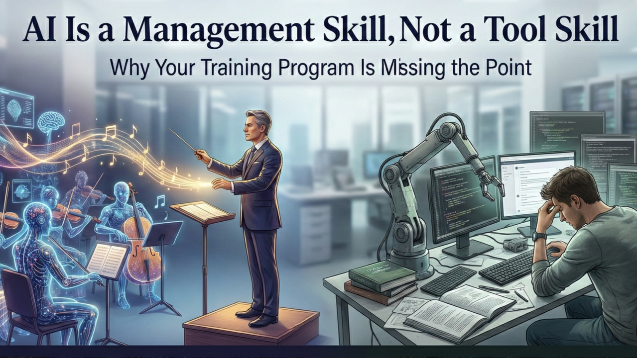 AI is a Management Skill, Not a Tool